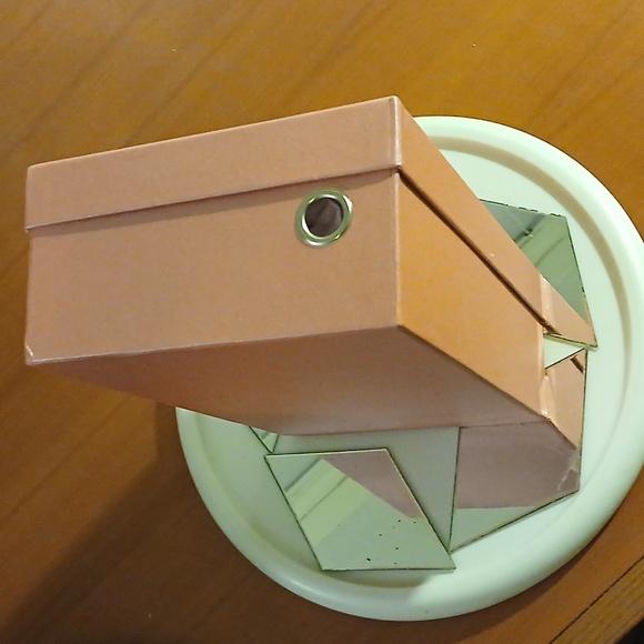 Unisex Shoe NWT, 12.5US/44EU Black Polka Dot round toe pump, D'Orsay, 4" heel - Picture 3 of 10